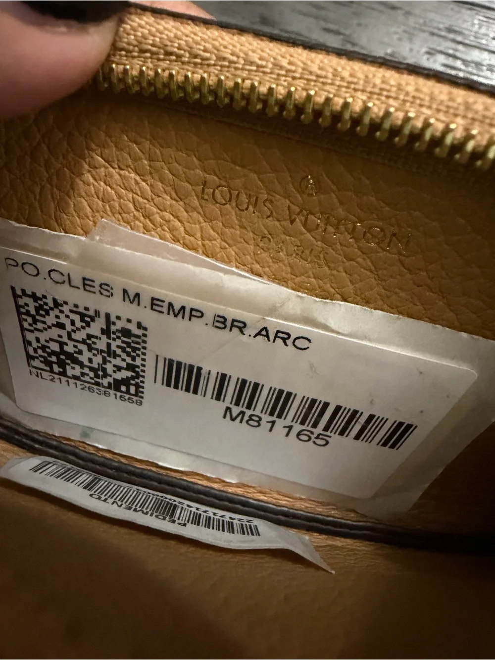 Louis Vuitton Arizona key cles